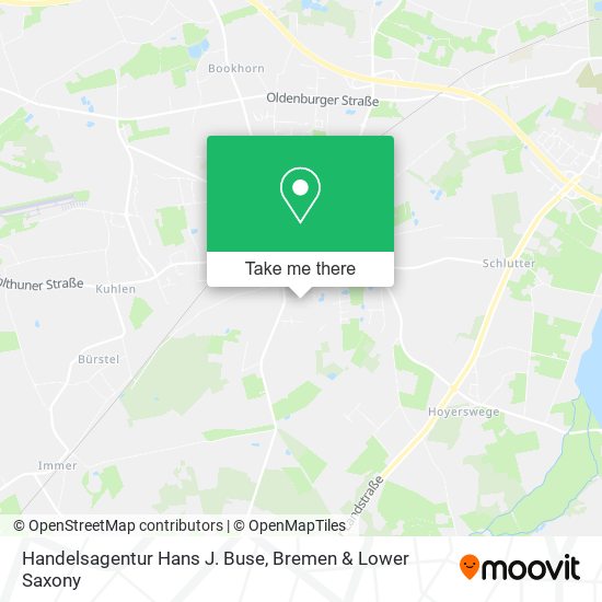 Handelsagentur Hans J. Buse map