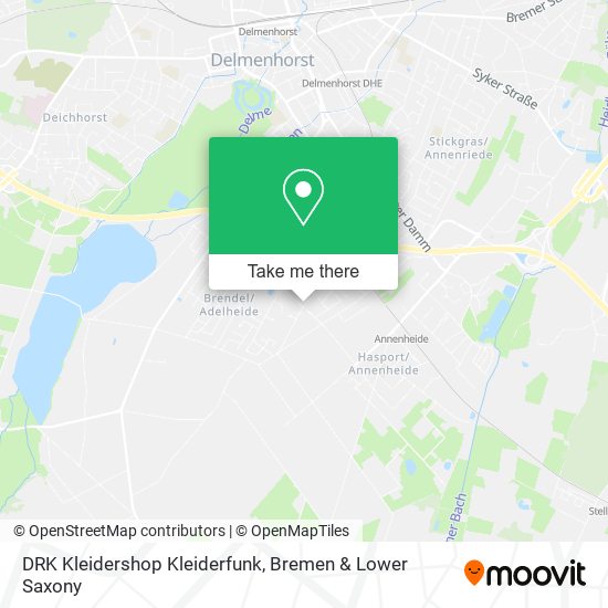 DRK Kleidershop Kleiderfunk map