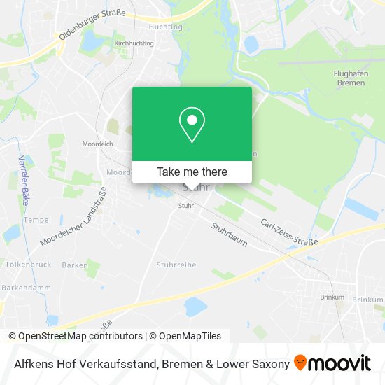 Alfkens Hof Verkaufsstand map