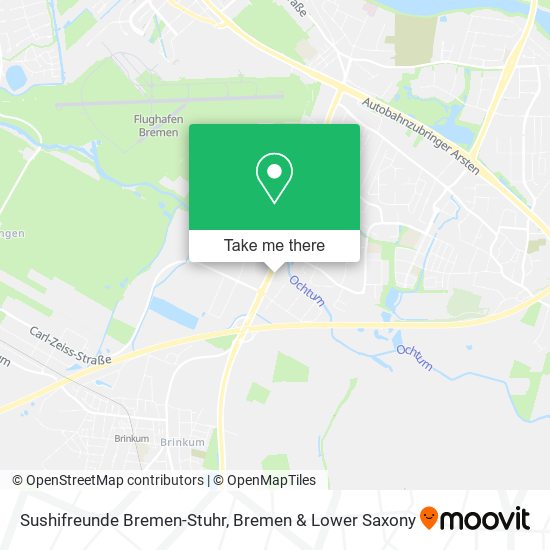 Sushifreunde Bremen-Stuhr map