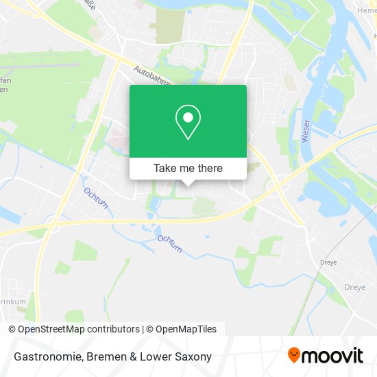 Gastronomie map