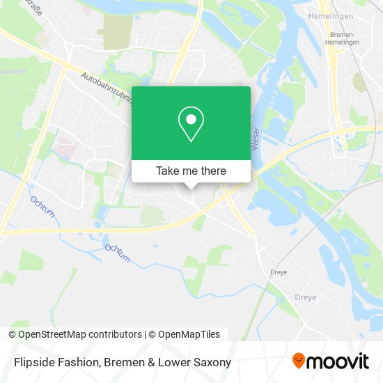 Flipside Fashion map