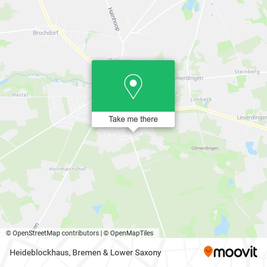 Heideblockhaus map