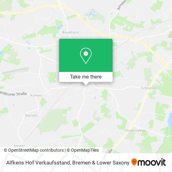 Alfkens Hof Verkaufsstand map