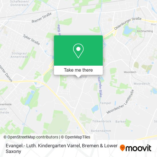 Evangel.- Luth. Kindergarten Varrel map