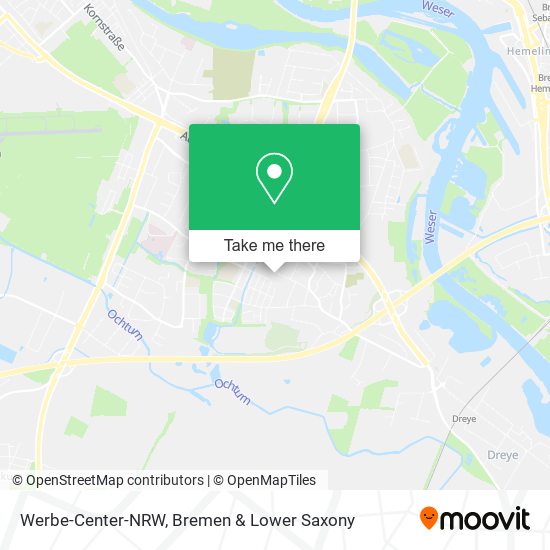 Werbe-Center-NRW map