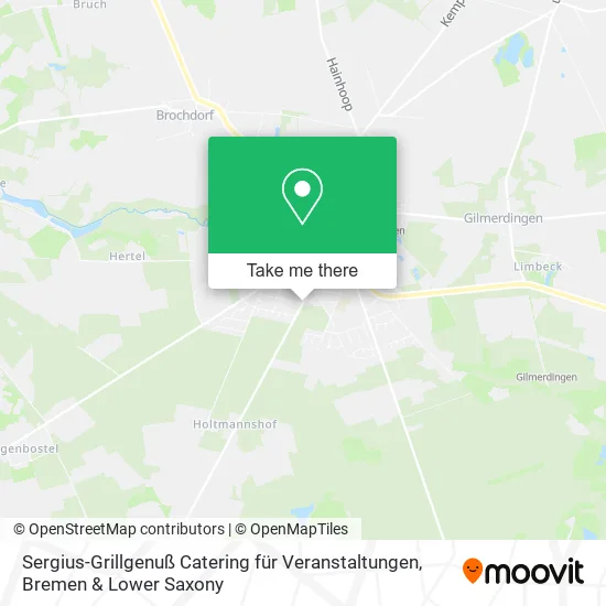 Карта Sergius-Grillgenuß Catering für Veranstaltungen