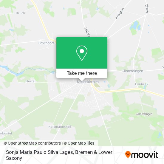 Sonja Maria Paulo Silva Lages map