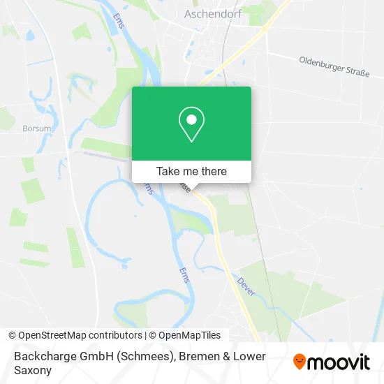 Карта Backcharge GmbH (Schmees)