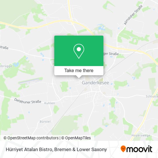 Hürriyet Atalan Bistro map