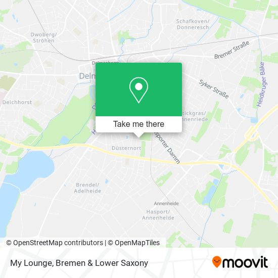 My Lounge map