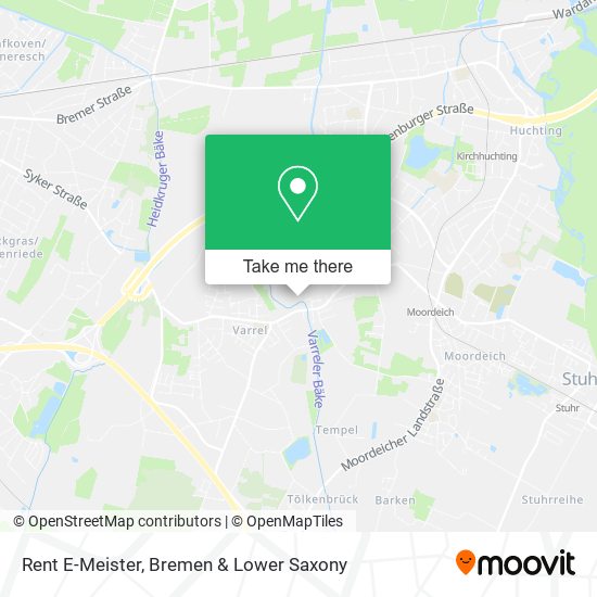 Rent E-Meister map