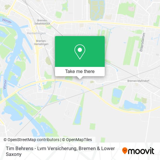 Tim Behrens - Lvm Versicherung map
