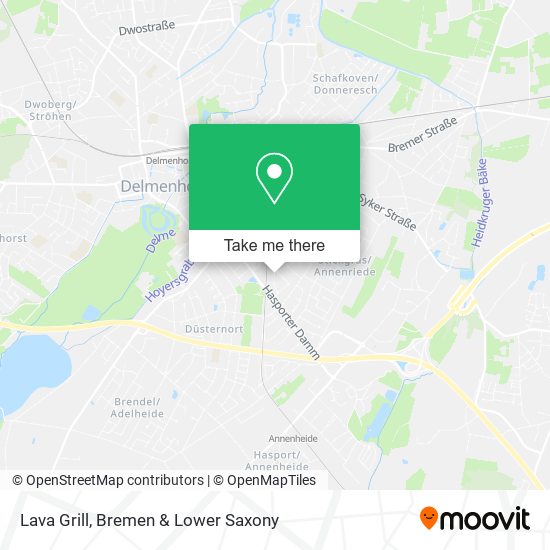 Lava Grill map