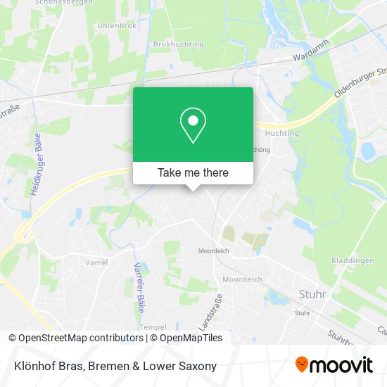 Klönhof Bras map