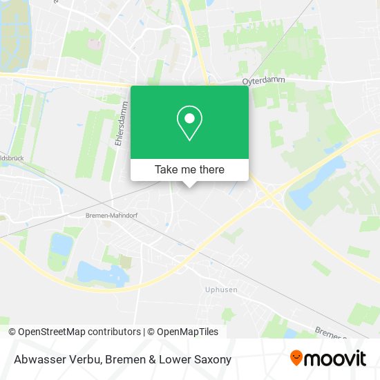 Abwasser Verbu map