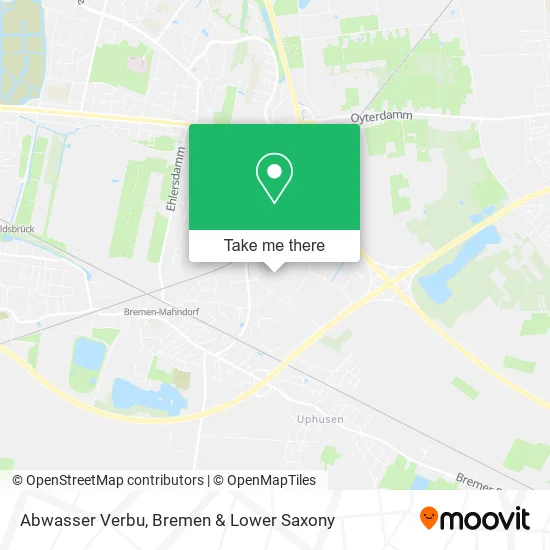 Карта Abwasser Verbu