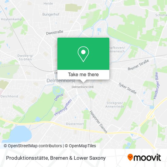 Produktionsstätte map