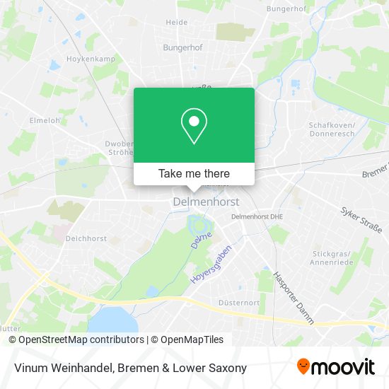 Vinum Weinhandel map