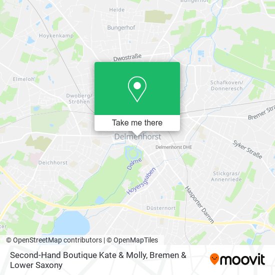 Second-Hand Boutique Kate & Molly map
