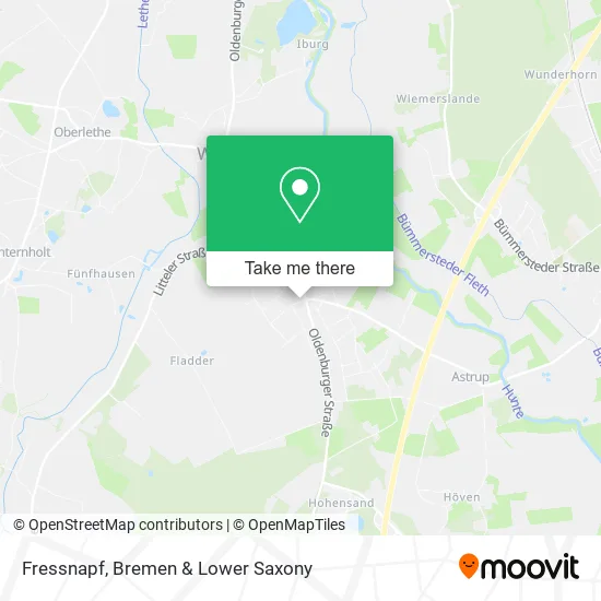 Fressnapf map