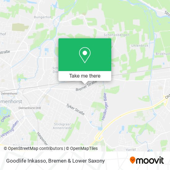 Goodlife Inkasso map