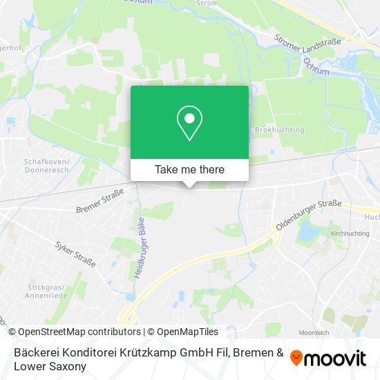 Bäckerei Konditorei Krützkamp GmbH Fil map