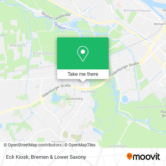 Eck Kiosk map