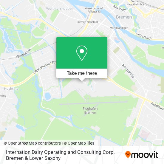 Internation Dairy Operating and Consulting Corp map