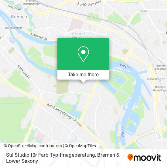 Stil Studio für Farb-Typ-Imageberatung map