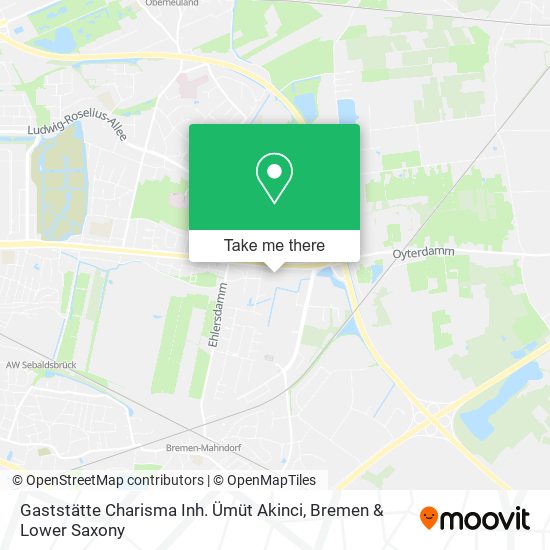 Gaststätte Charisma Inh. Ümüt Akinci map