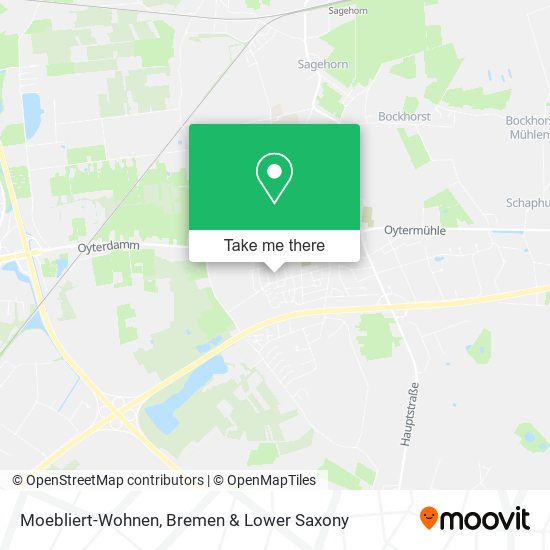 Moebliert-Wohnen map
