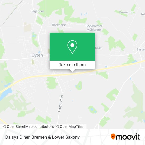 Daisys Diner map