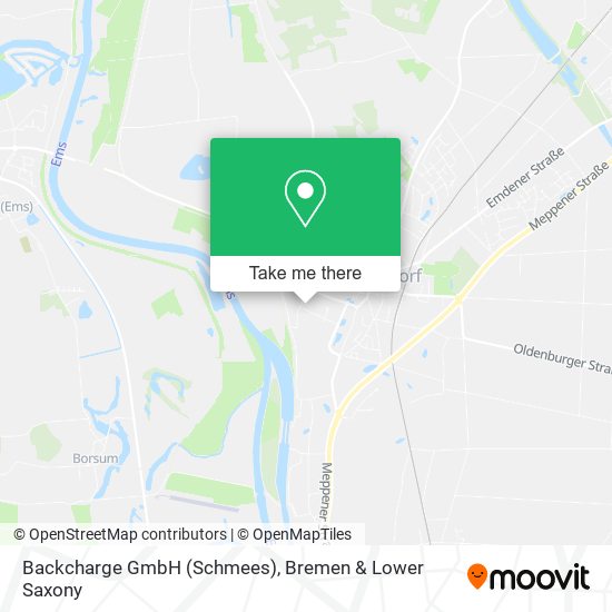 Backcharge GmbH (Schmees) map