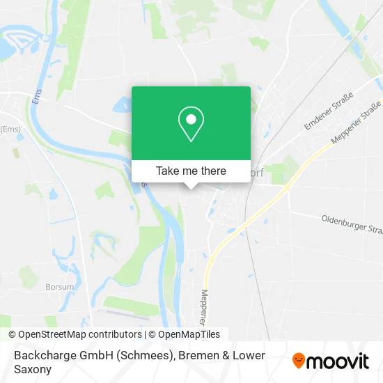 Карта Backcharge GmbH (Schmees)