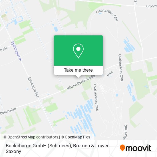 Backcharge GmbH (Schmees) map