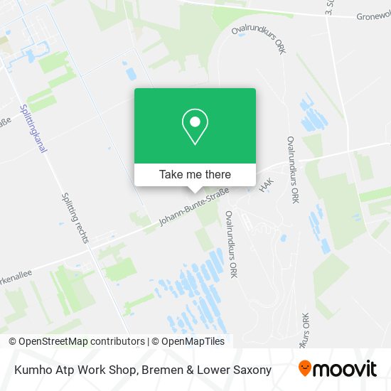 Kumho Atp Work Shop map