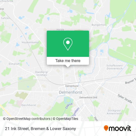 21 Ink Street map