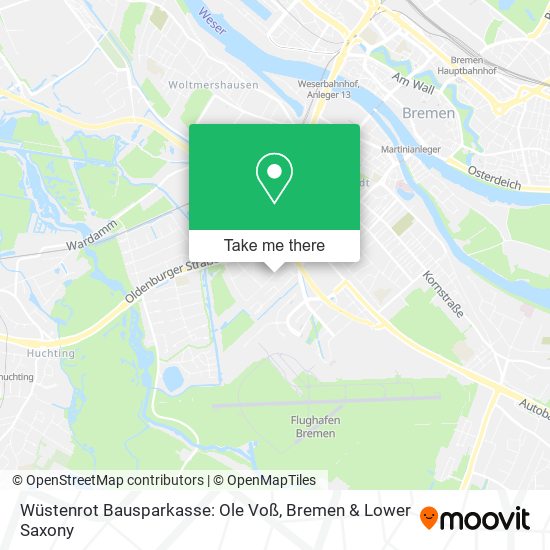 Wüstenrot Bausparkasse: Ole Voß map