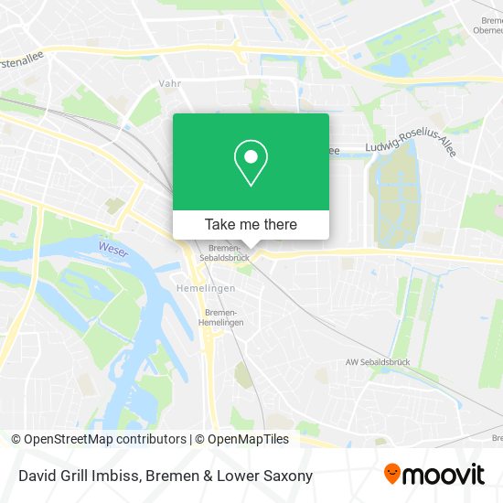 David Grill Imbiss map