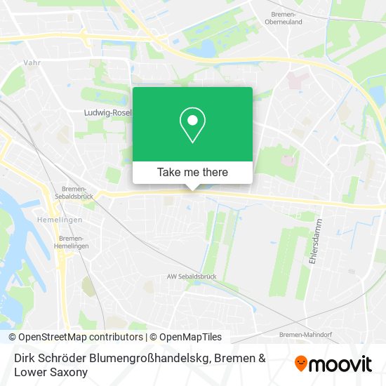 Dirk Schröder Blumengroßhandelskg map