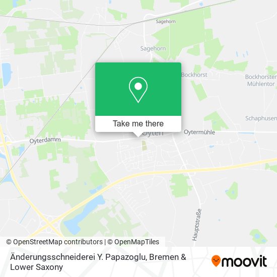 Änderungsschneiderei Y. Papazoglu map