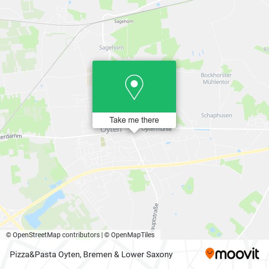 Pizza&Pasta Oyten map