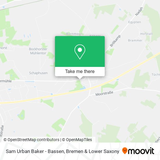 Sam Urban Baker - Bassen map