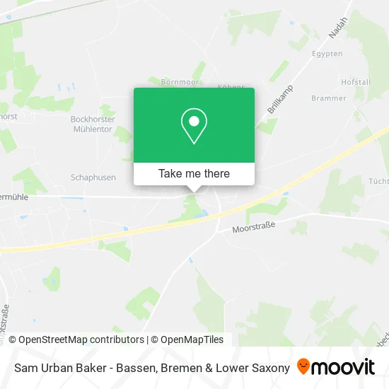 Sam Urban Baker - Bassen map