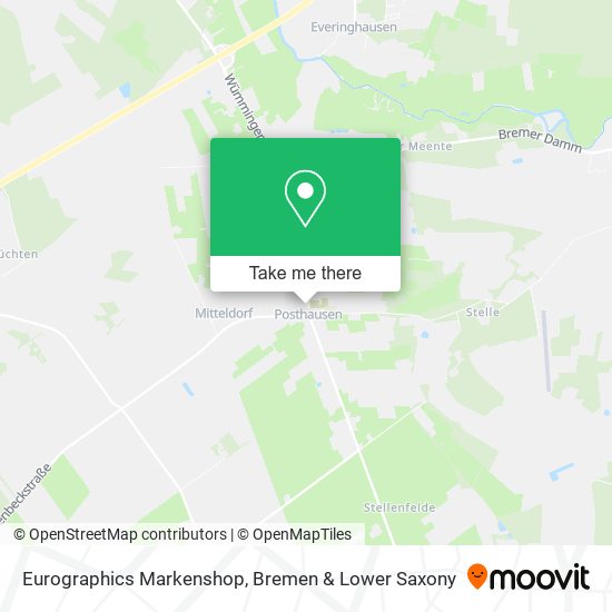 Eurographics Markenshop map