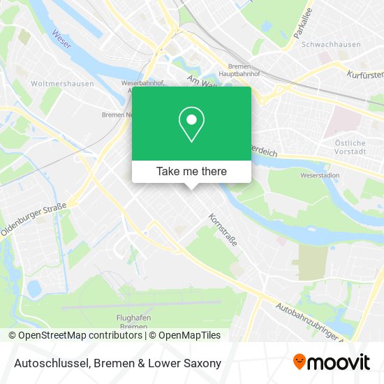 Autoschlussel map