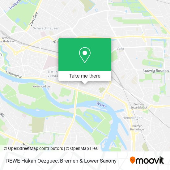 REWE Hakan Oezguec map