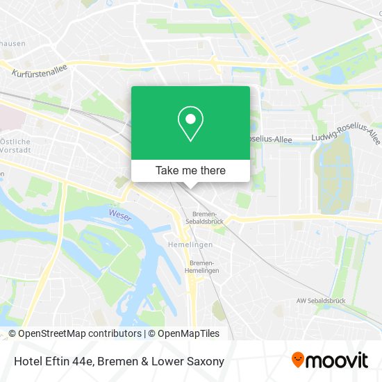Hotel Eftin 44e map