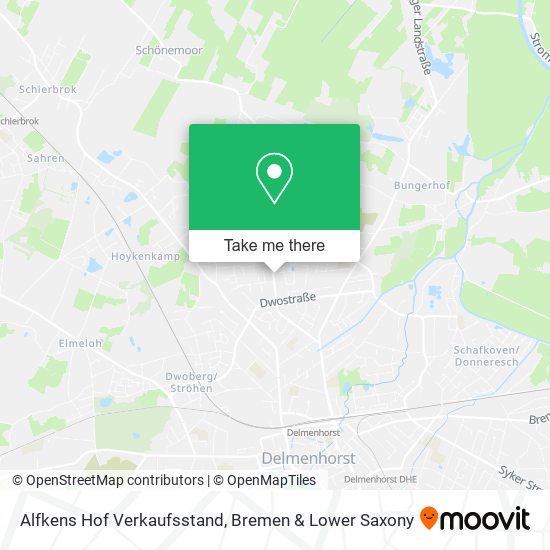 Alfkens Hof Verkaufsstand map